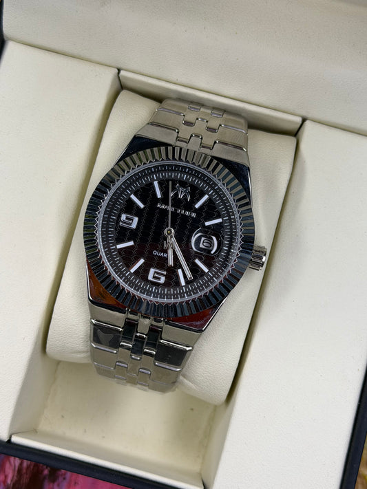 Matturi Stainless Steel Dial Watch