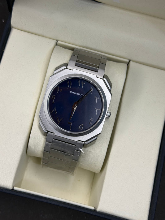 Universe Point Stainless Steel Slim Watch