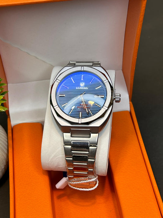 Longbo Stainless Steel Watch - Scratch Resistant Glass