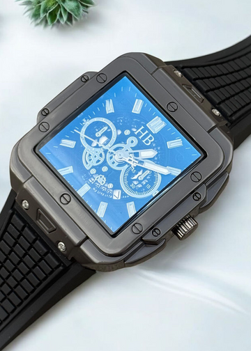 HB Watch with Master Lock & Premium Silicone Straps