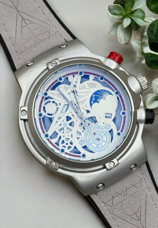 HB Analog watch for Men-Premium Straps and Master Lock