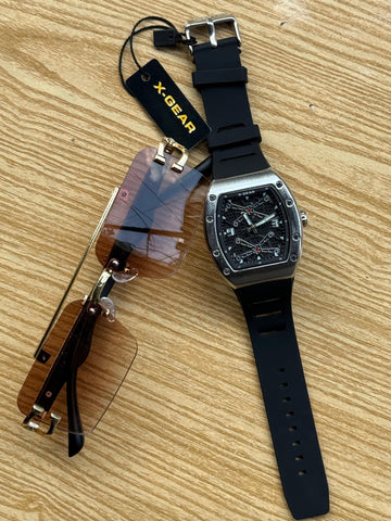 X Gear Watch - Sporty & Stylish | Premium Silicone Straps