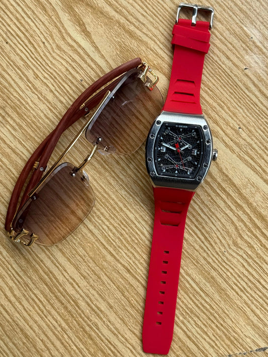 X Gear Watch - Sporty & Stylish | Premium Silicone Straps