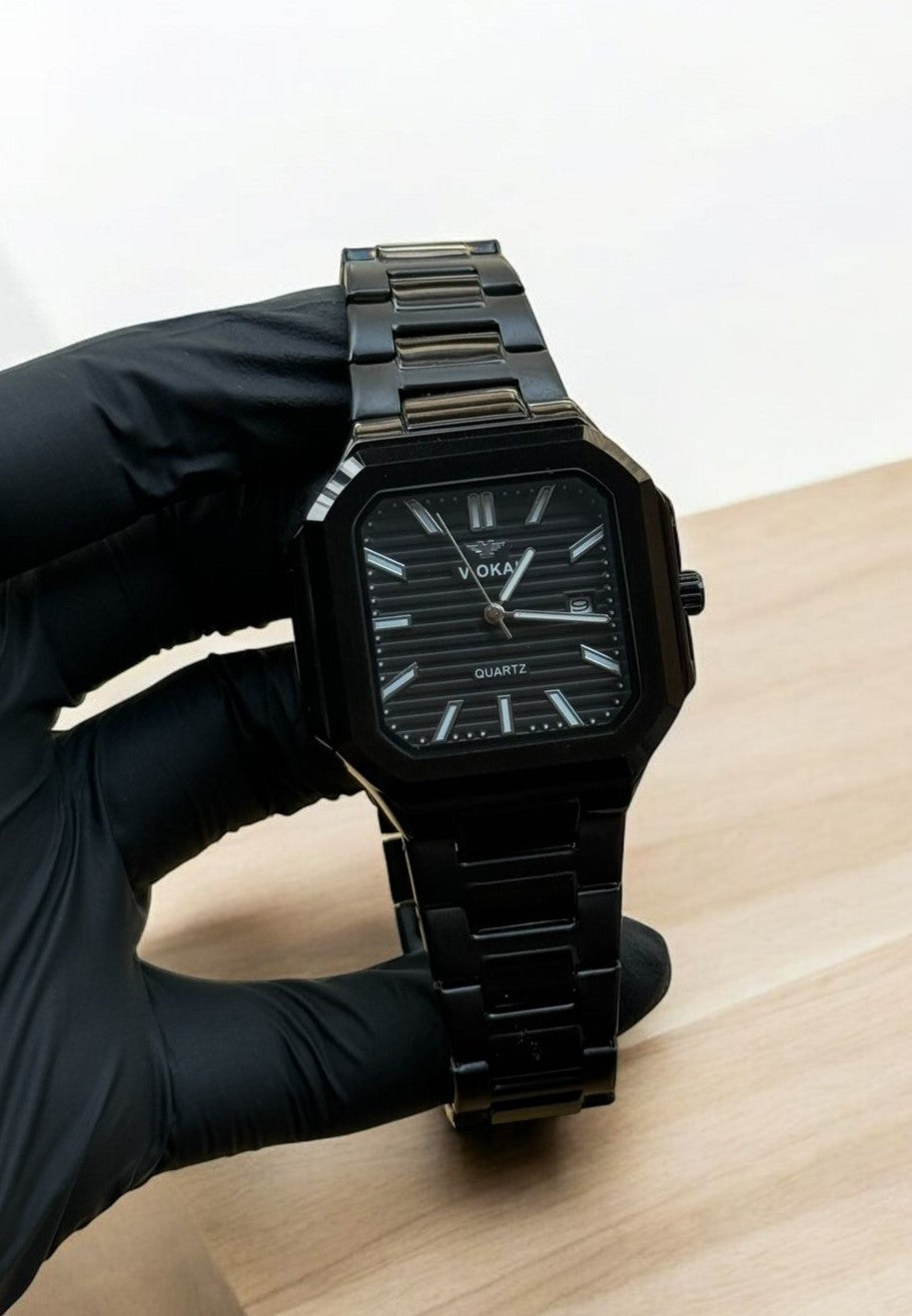 Viokai Square Dial Watch - The Old Money Style