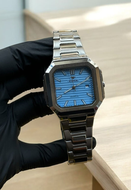 Viokai Square Dial Watch - The Old Money Style