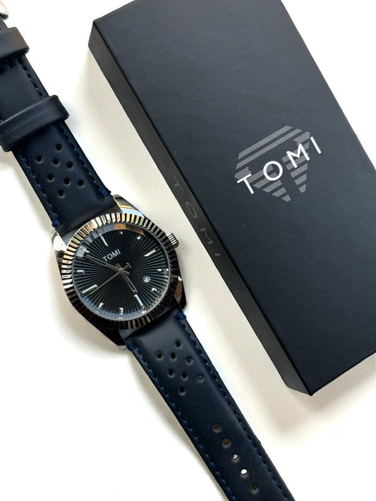TOMI STRAPS Field Watch - Complete Box with Brand Name