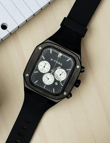 X Trail Chronograph Watch - Silicon Straps