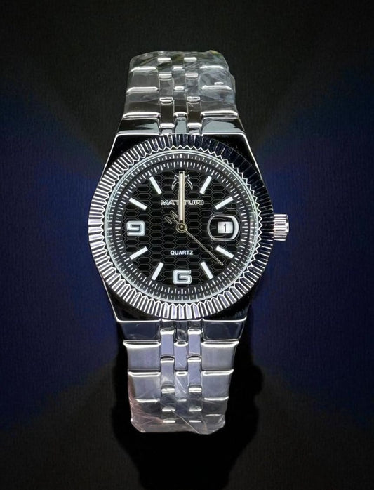 Matturi Stainless Steel Watch - Quartz Movement