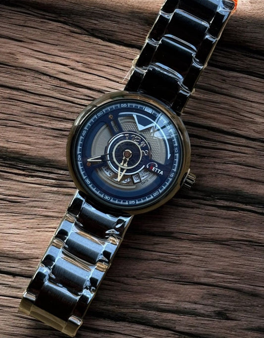 Ketta Stainless Steel Watch - Scratch Resistant Glass