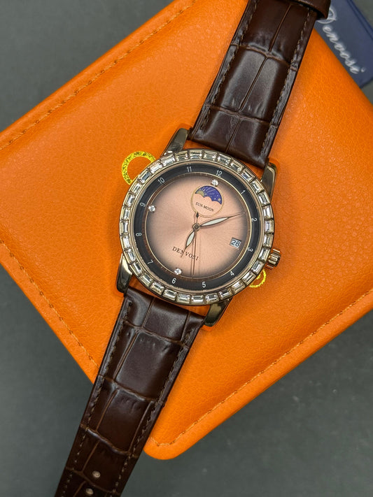 Denvosi Day & Night With Straps - Analog Machine Watch