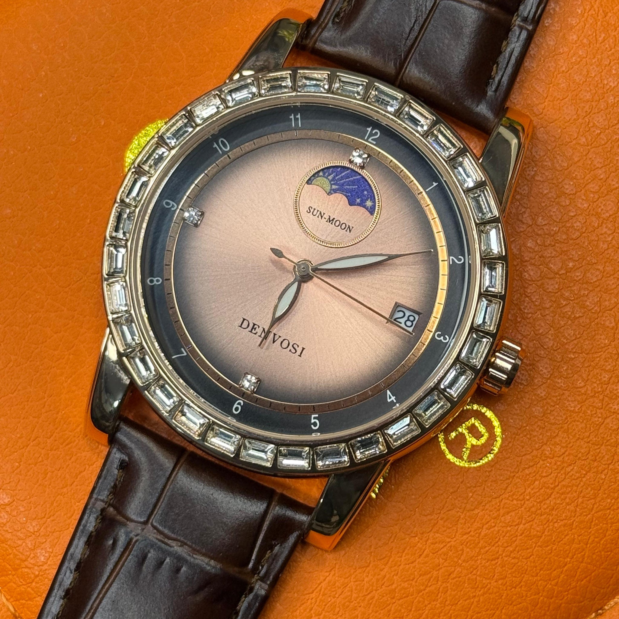 Denvosi Day & Night With Straps - Analog Machine Watch