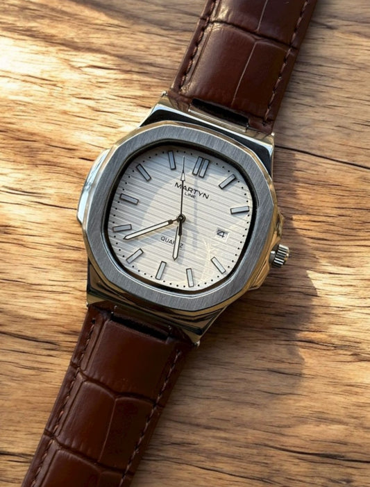 Martyn Croc Texture Straps Watch