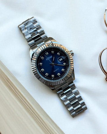 KDW Stainless Steel Watch - Engineered for Excellence