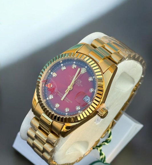 Rolex Women's Luxury Watch - Elegant Stainless Steel Timepiece