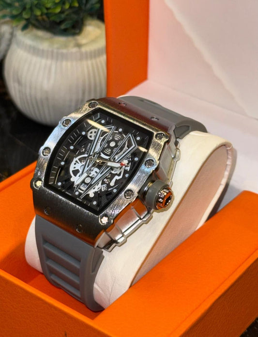 RM 27-03 Inspired Mens Watch with Metal Dial