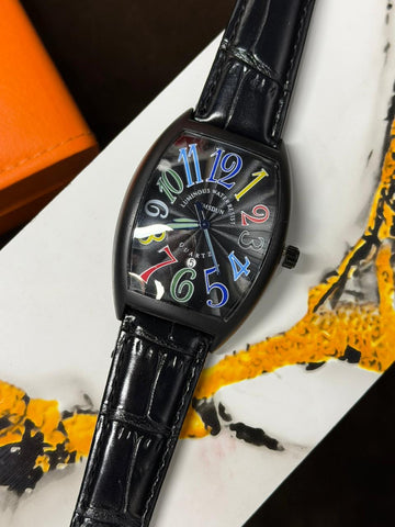 FM Inspired Curve Dial Watch