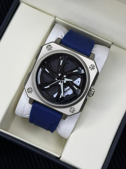 Tankre Square Dial Spining Watch