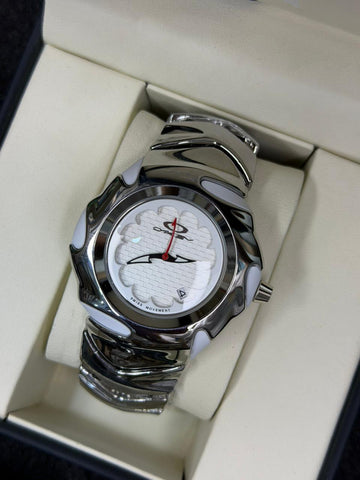 OKLEY STAINLESS STEEL HEAVY WEIGHT WATCH